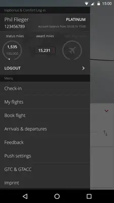 airberlin android App screenshot 2